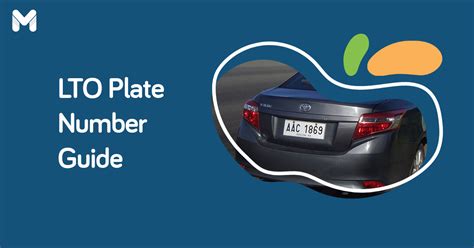 How to Check LTO Plate Number Availability in 2024.